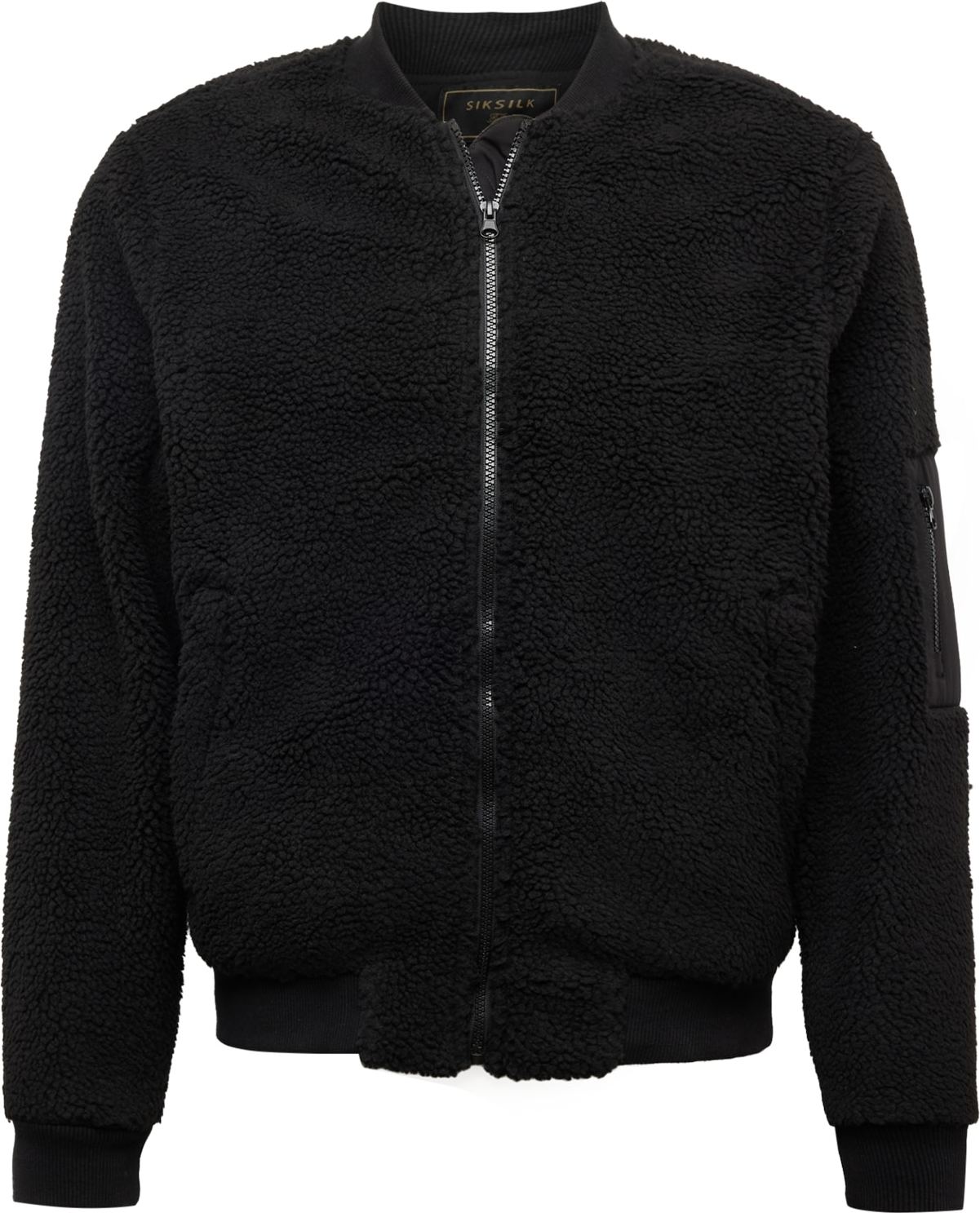 SikSilk Přechodná bunda černá