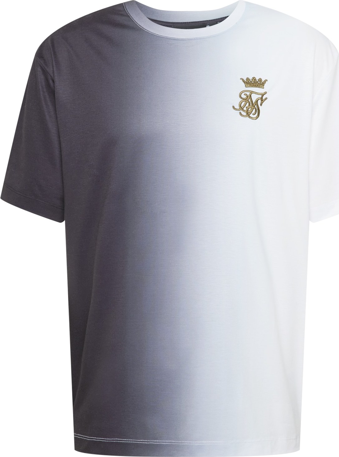 SikSilk Tričko černá / bílá