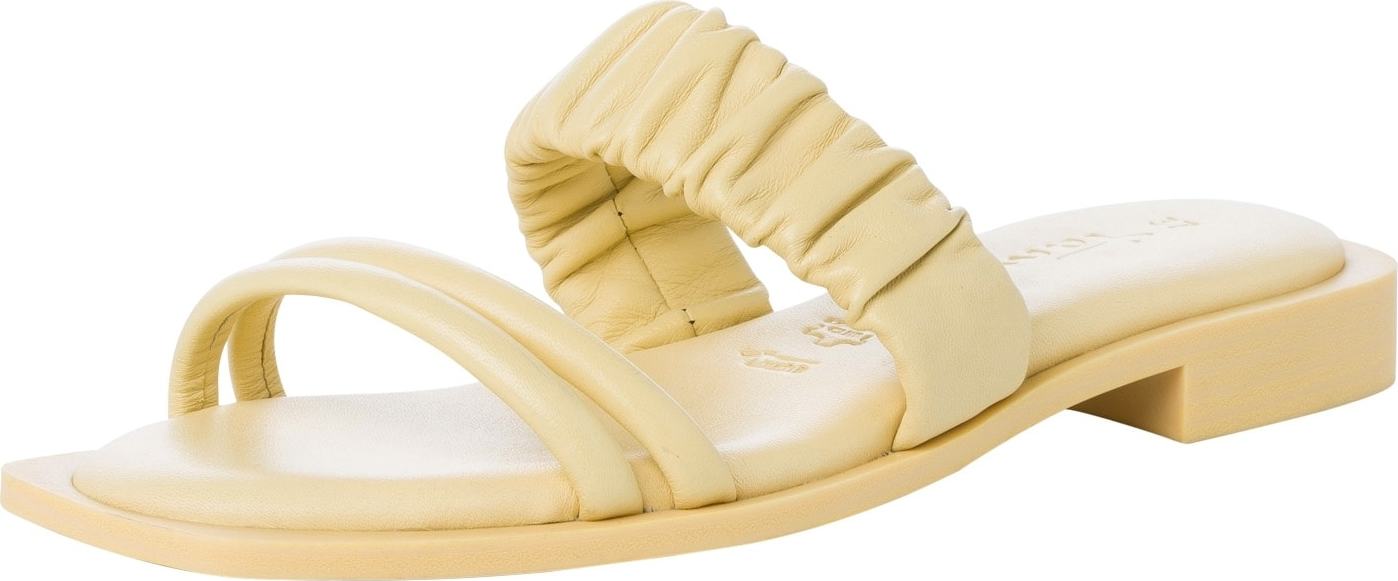 TAMARIS Pantofle žlutá