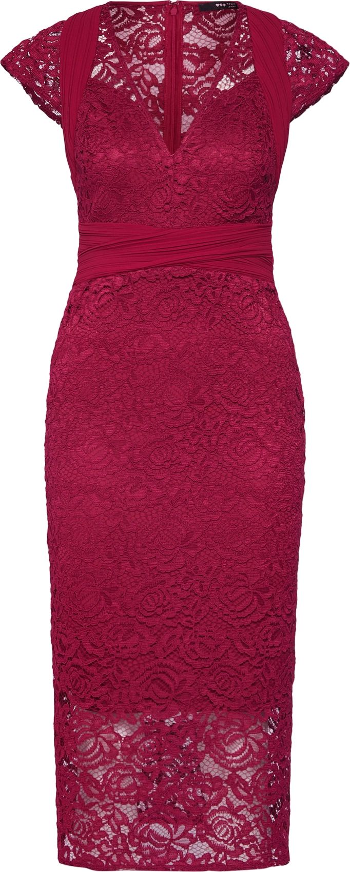 TFNC Koktejlové šaty 'Veryan' červená