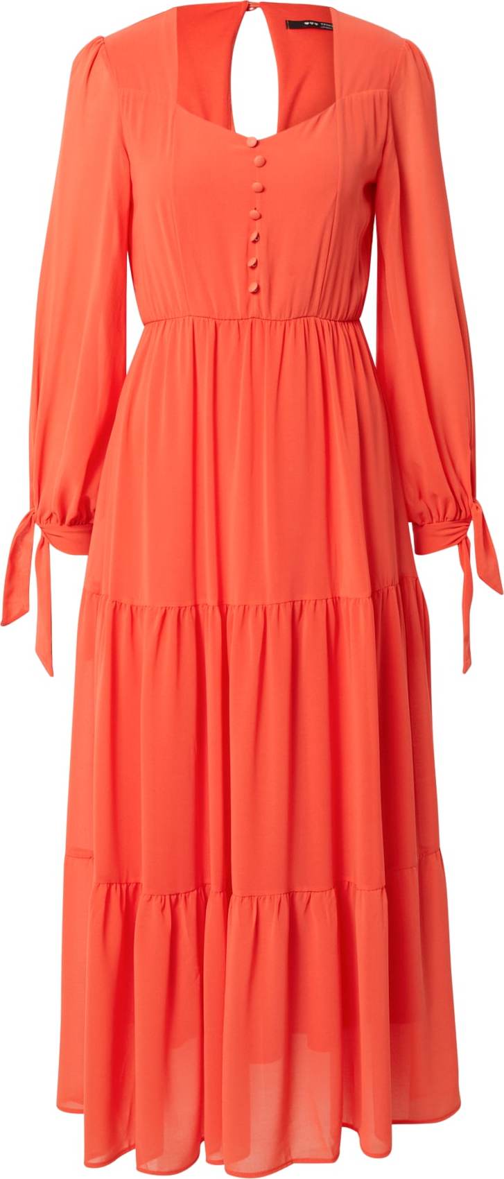 TFNC Košilové šaty 'Reneen' oranžová
