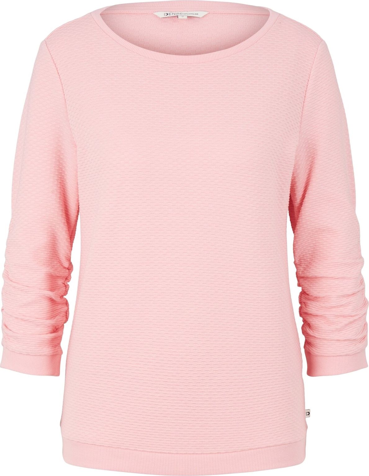 TOM TAILOR Mikina světle růžová