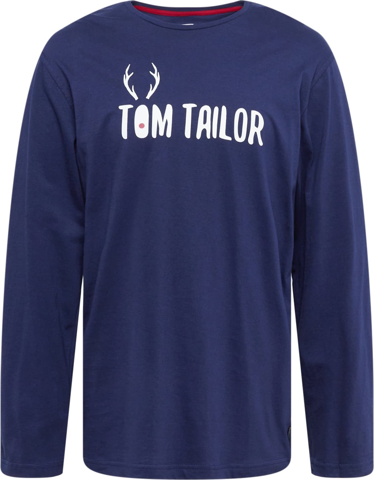 TOM TAILOR Tílko modrá / bílá