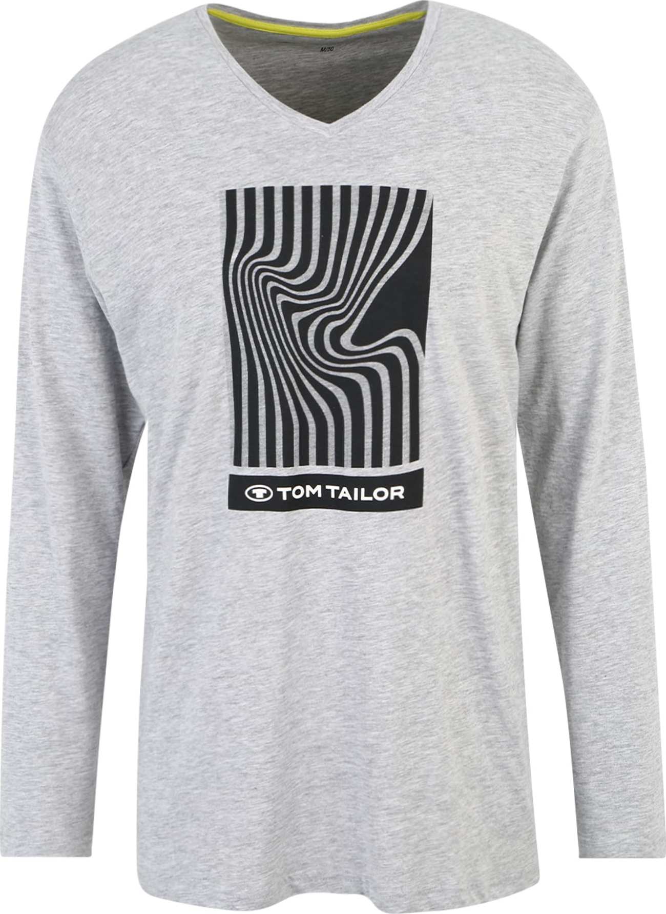 TOM TAILOR Tílko šedá / černá