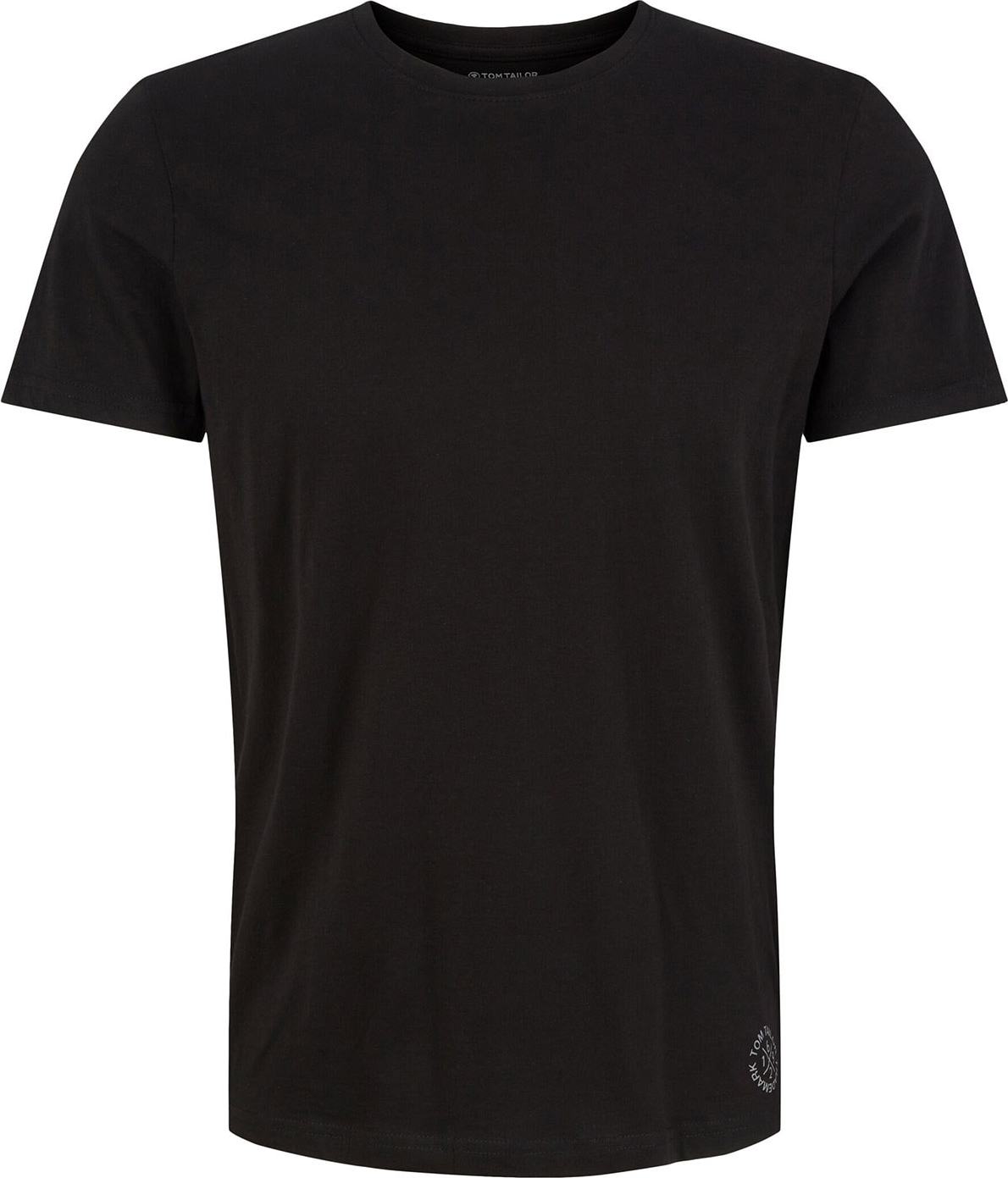 TOM TAILOR Tričko černá