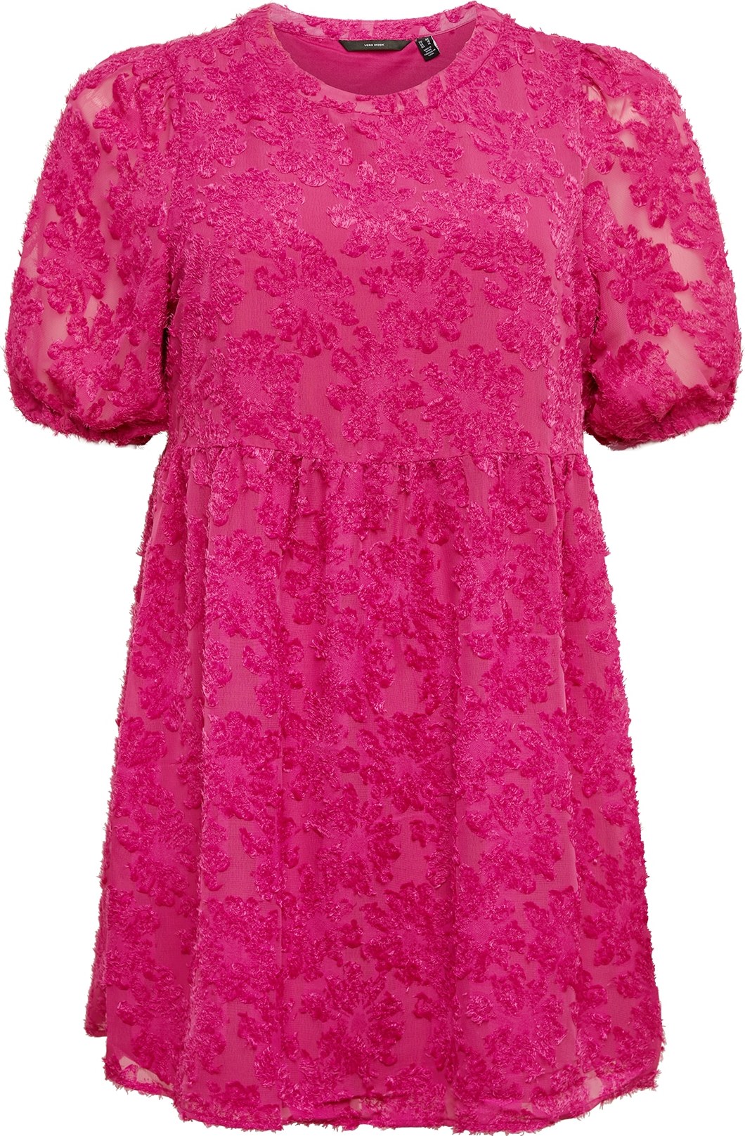 Vero Moda Curve Šaty 'Faroas' fuchsiová