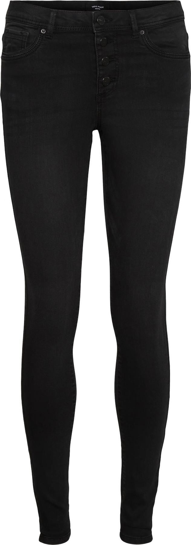 VERO MODA Džíny 'Tanya' černá džínovina