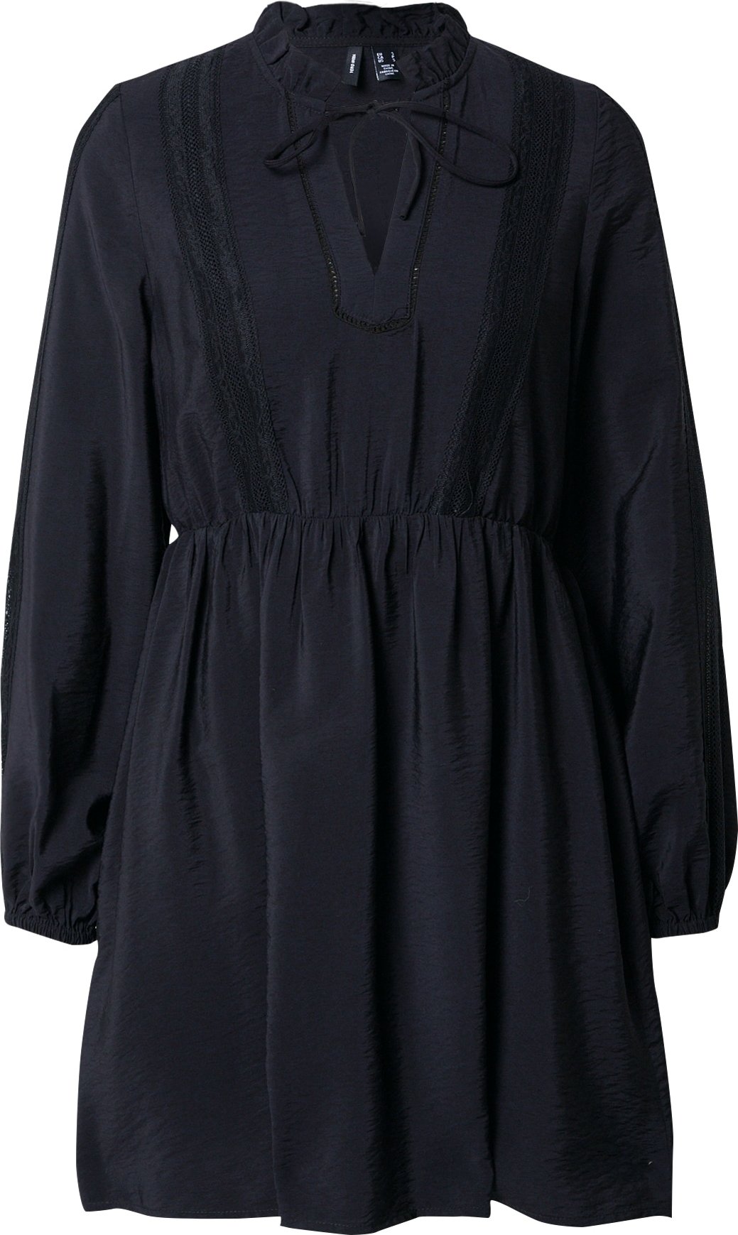 VERO MODA Košilové šaty 'IDDA' černá