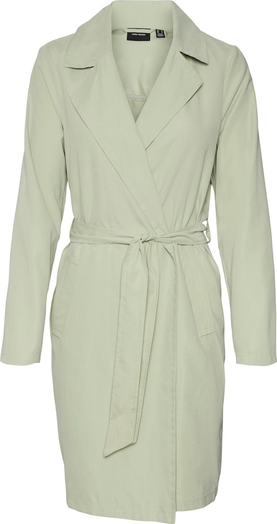 VERO MODA Přechodný kabát 'BILLIE DAISY' pastelově zelená