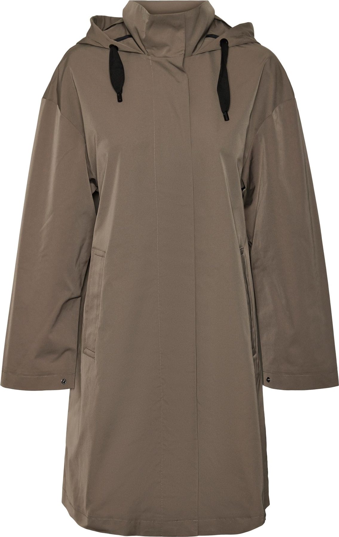 VERO MODA Přechodný kabát 'Copenhagen' šedobéžová