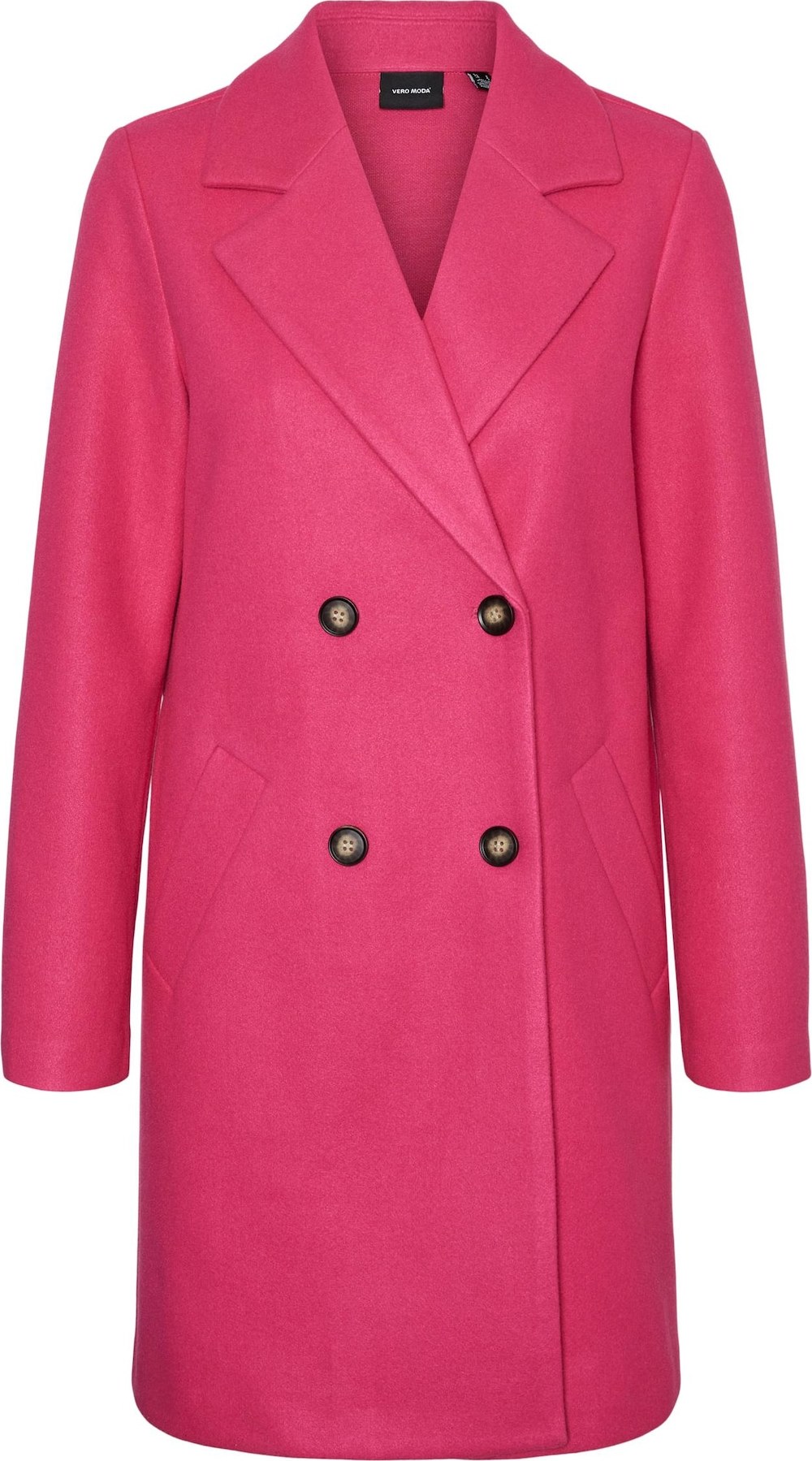 VERO MODA Přechodný kabát 'Vince Paris' pink