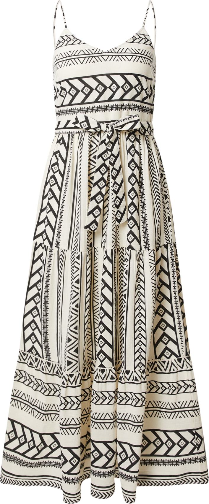 VERO MODA Šaty 'DICTHE' béžová / černá