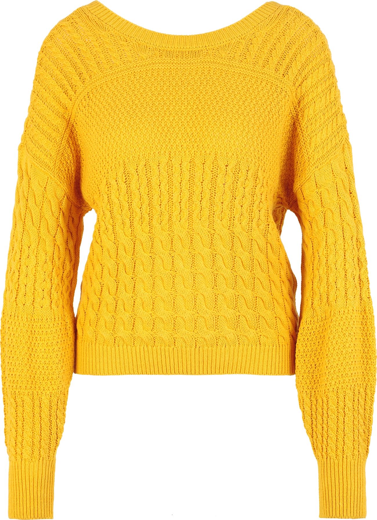 VERO MODA Svetr 'TANGERINE' šafrán
