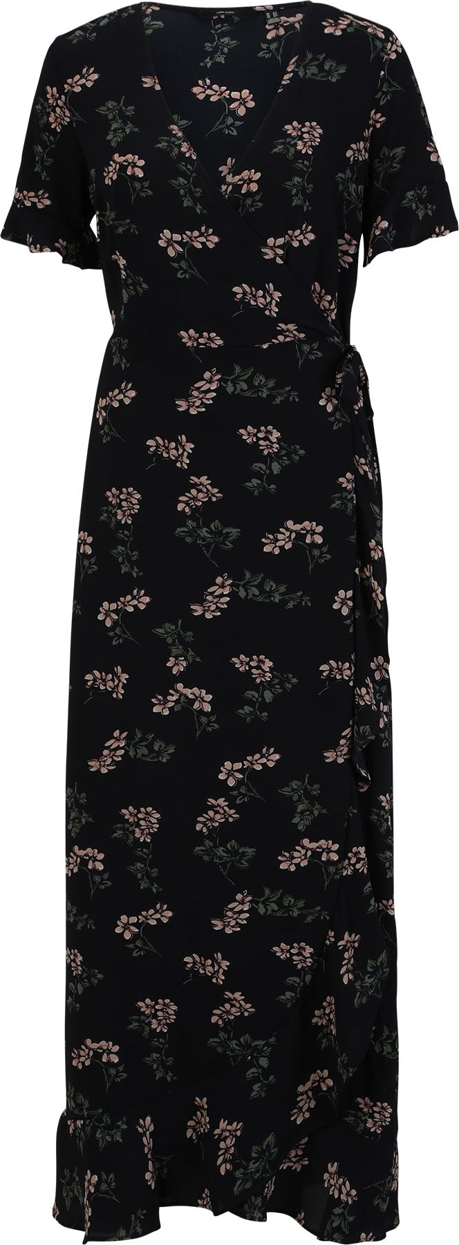 Vero Moda Tall Šaty 'SAGA' tmavě modrá / mix barev