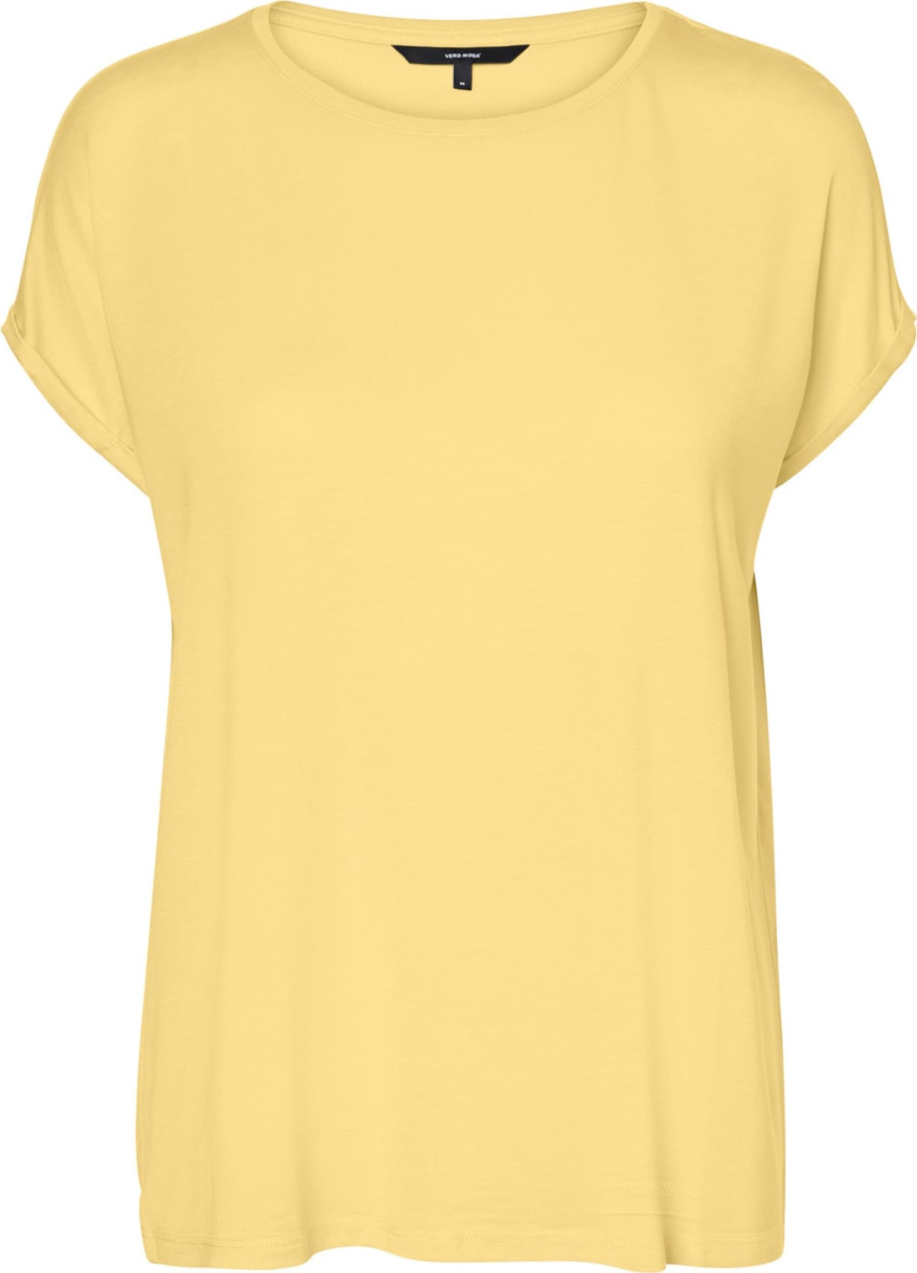 VERO MODA Tričko 'Ava' pastelově žlutá