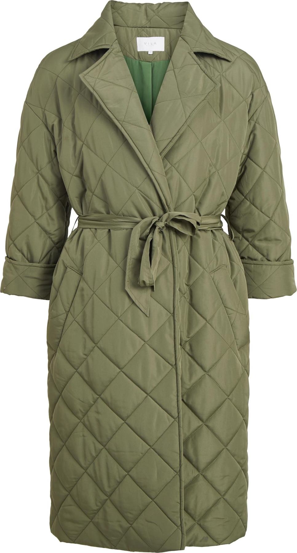 VILA Přechodný kabát 'Chris' olivová