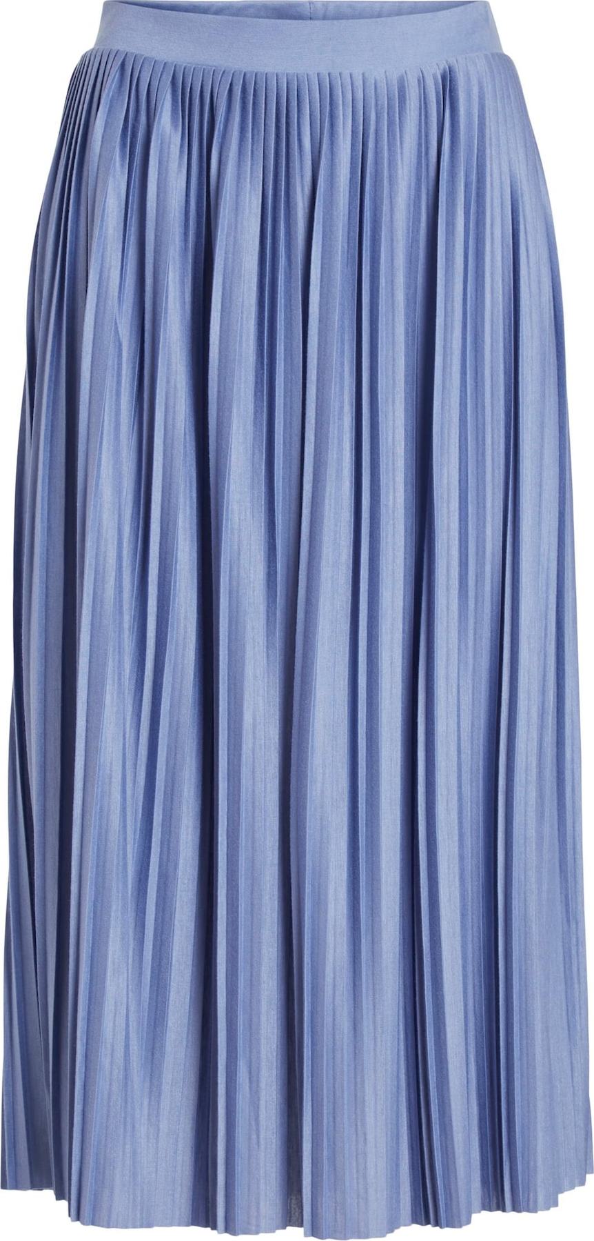 VILA Sukně kouřově modrá