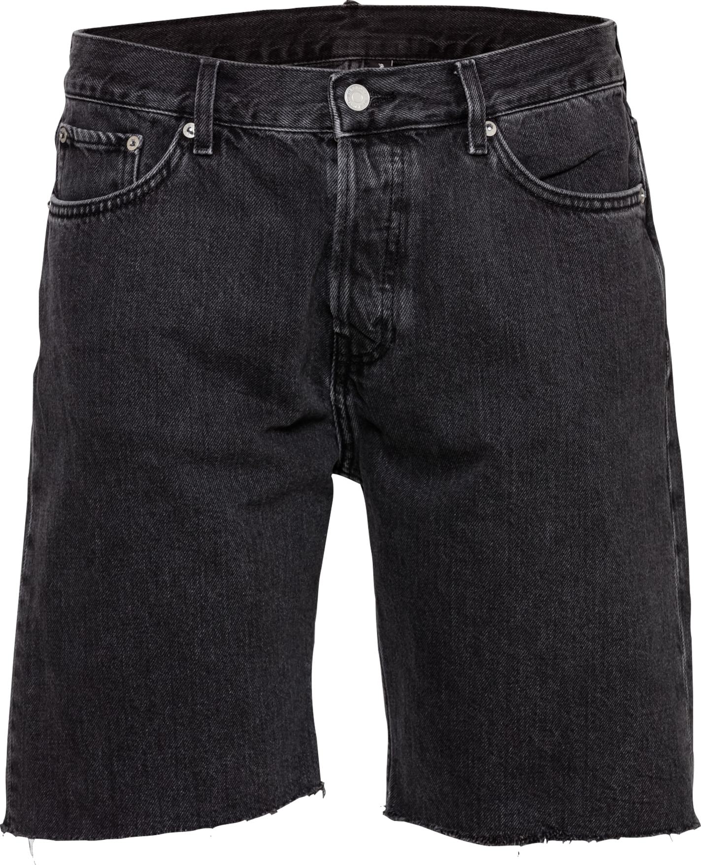 WEEKDAY Džíny černá