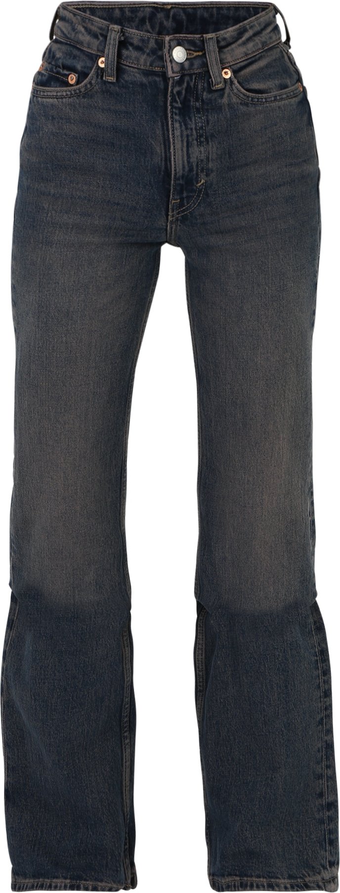 WEEKDAY Džíny 'Glow' noční modrá