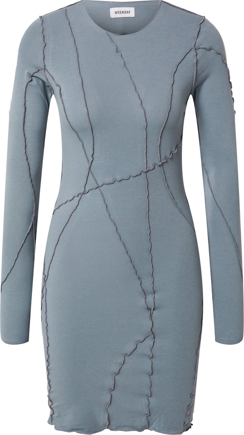 WEEKDAY Šaty 'Sierra' kouřově modrá