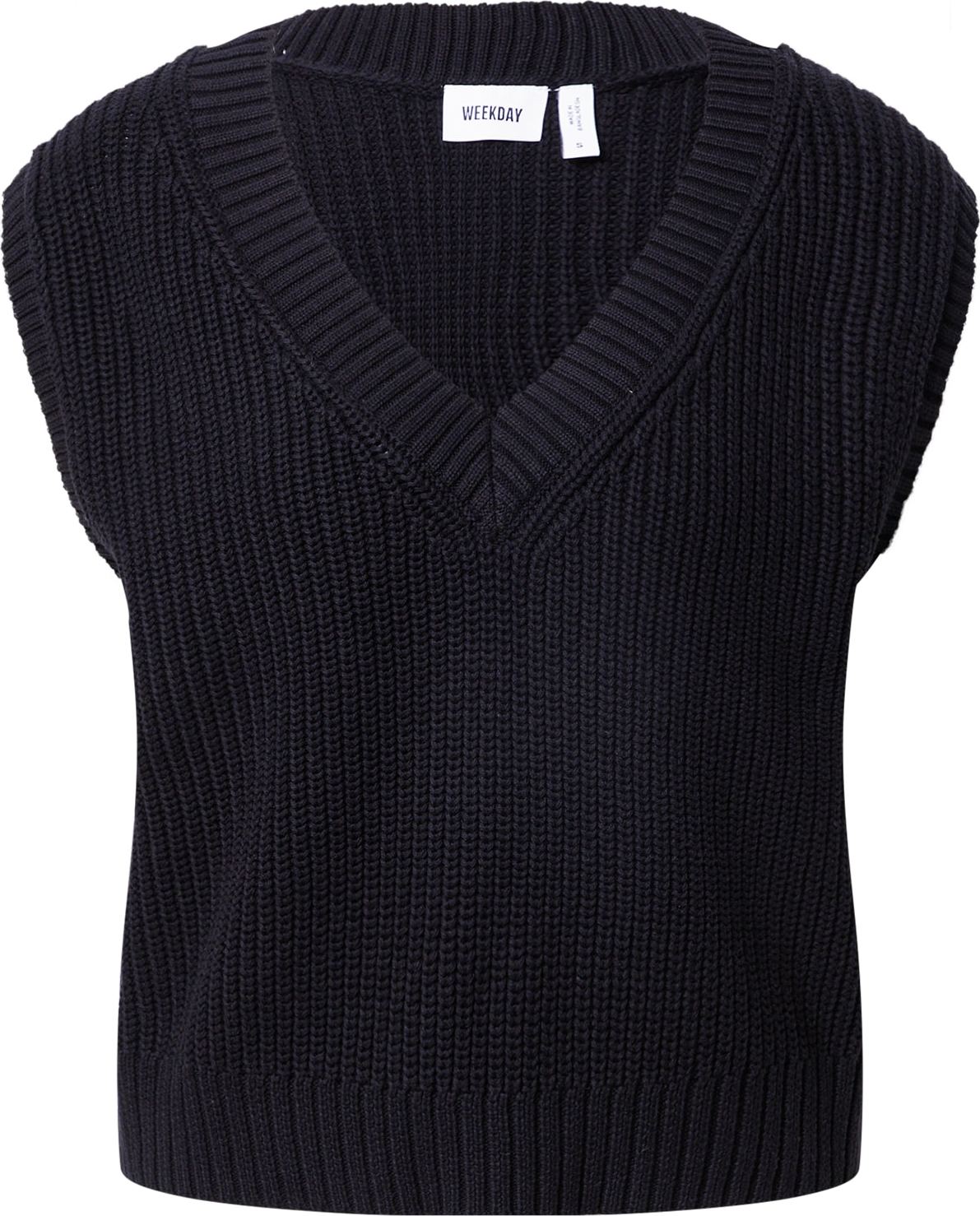 WEEKDAY Svetr 'Poppy' černá