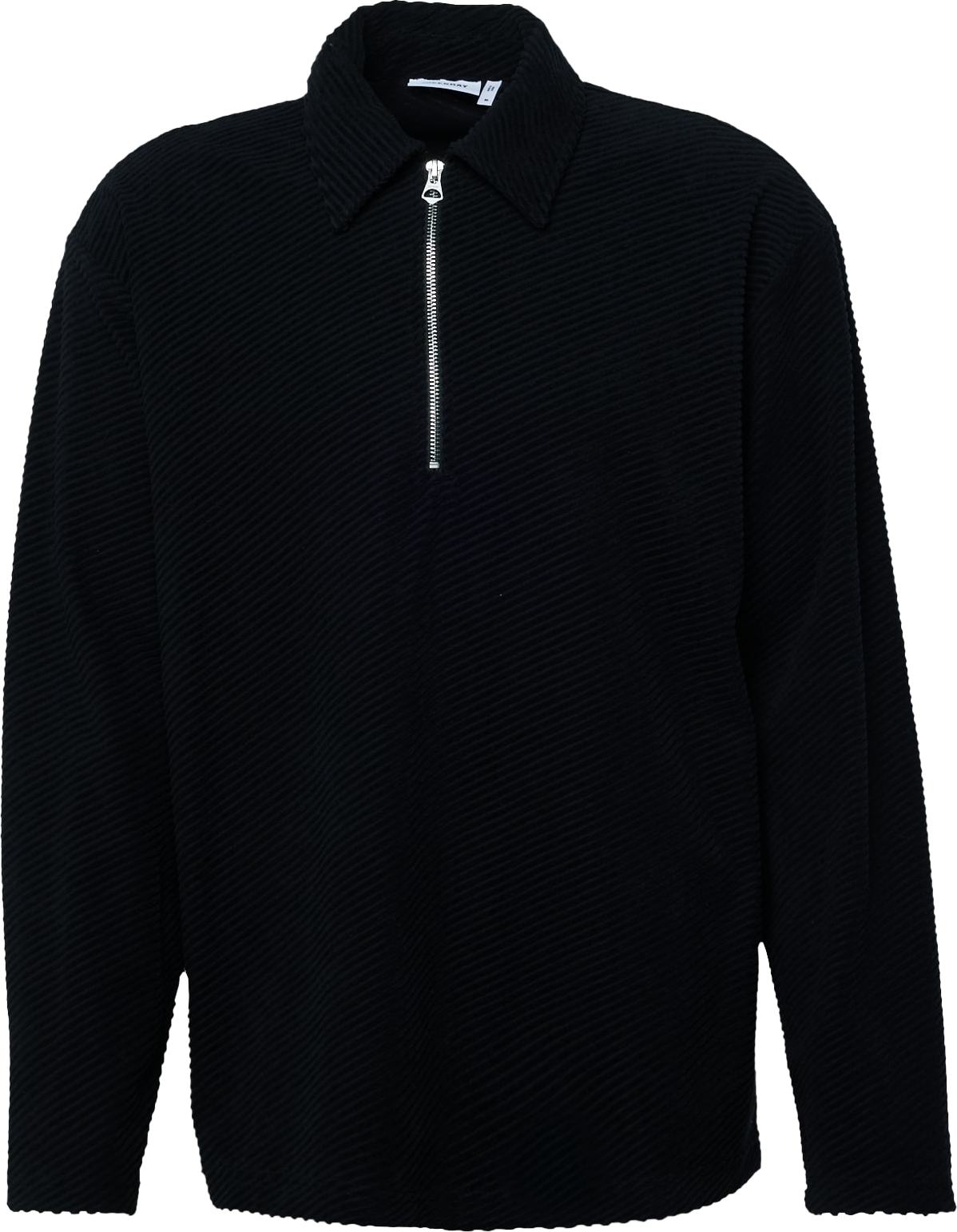 WEEKDAY Tričko černá