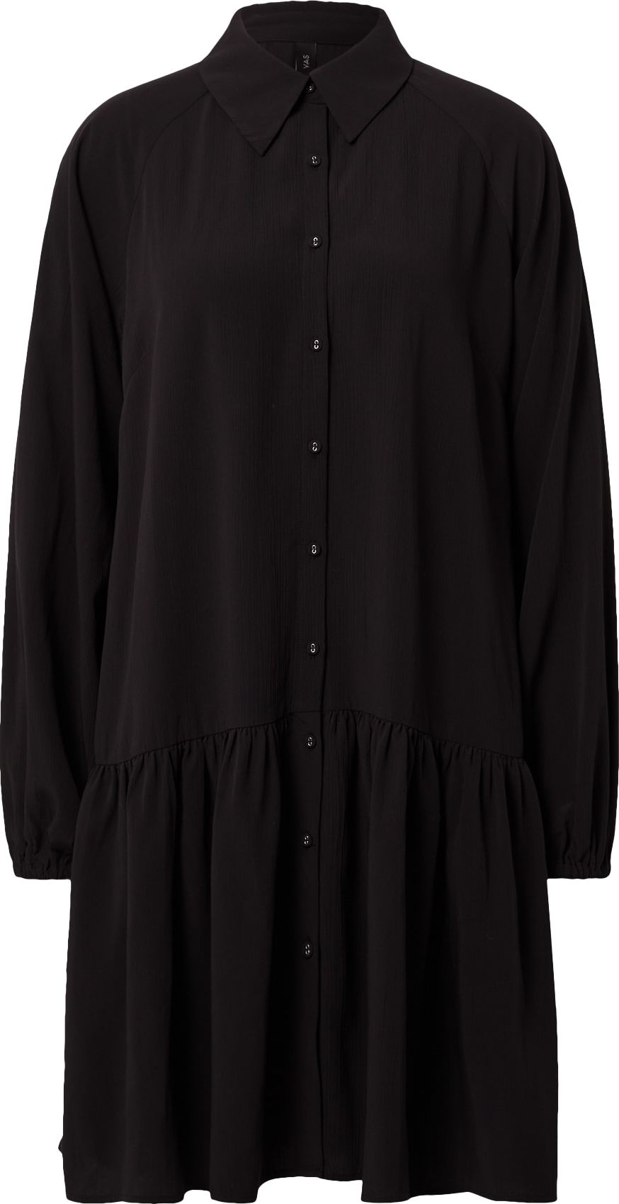 Y.A.S Košilové šaty černá