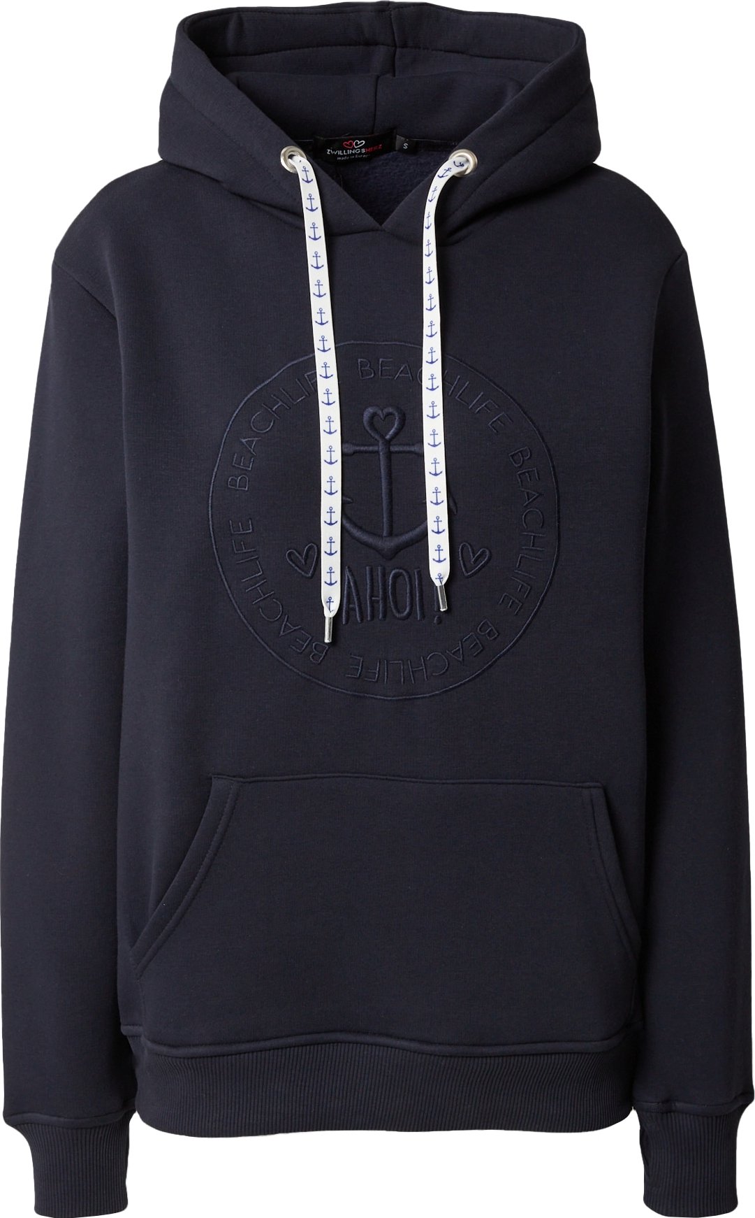 Zwillingsherz Mikina 'Dafina' námořnická modř