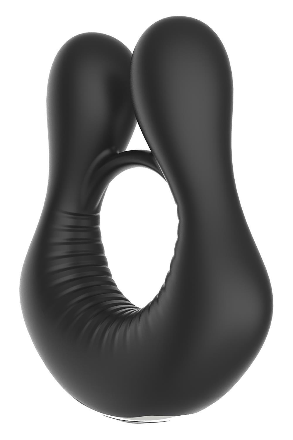 RAMROD Strong Vibrační erekční kroužek - černý Dream Toys