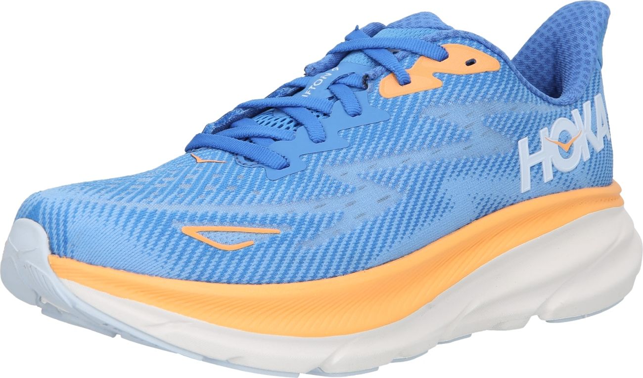 Běžecká obuv 'Clifton 9' Hoka One One modrá / oranžová
