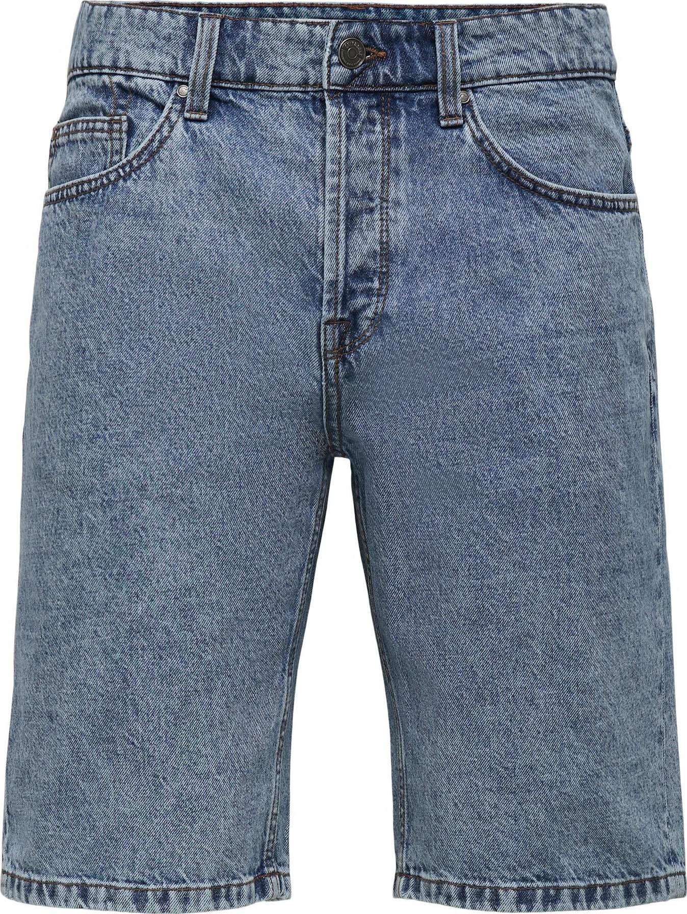 Džíny 'Avi' Only & Sons modrá džínovina