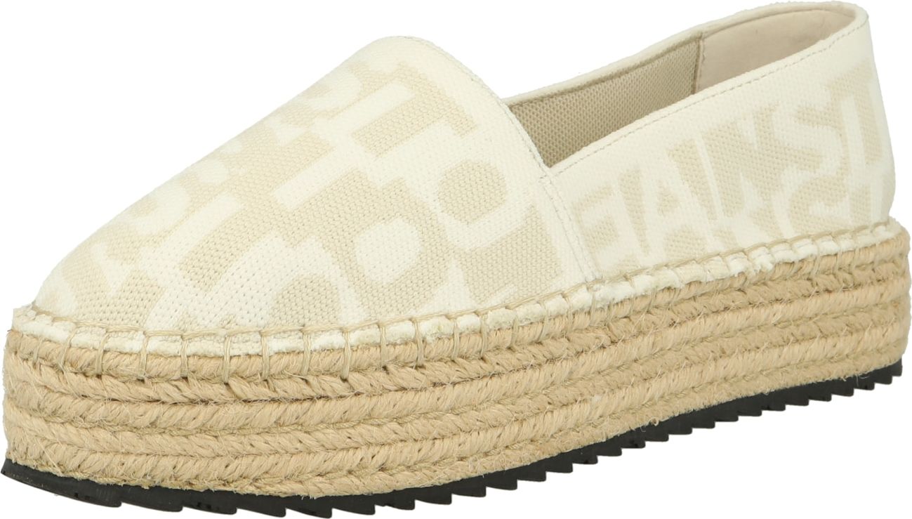Espadrilky Tommy Jeans béžová / krémová