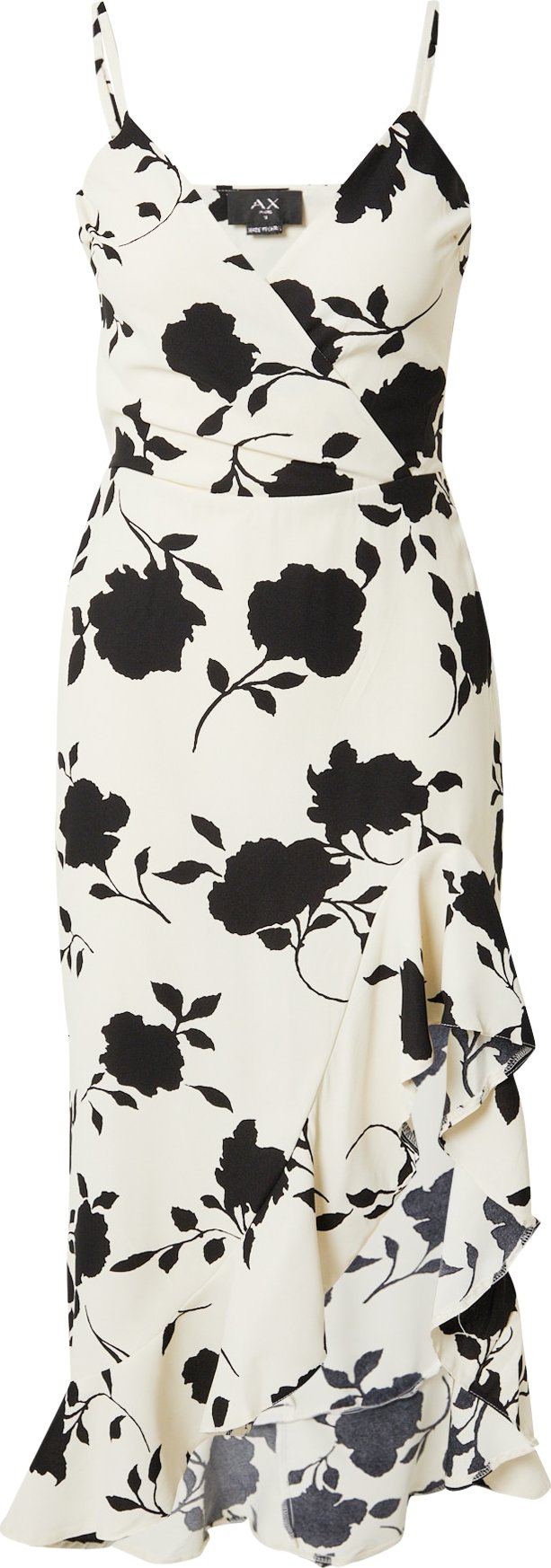 Letní šaty AX Paris režná / černá