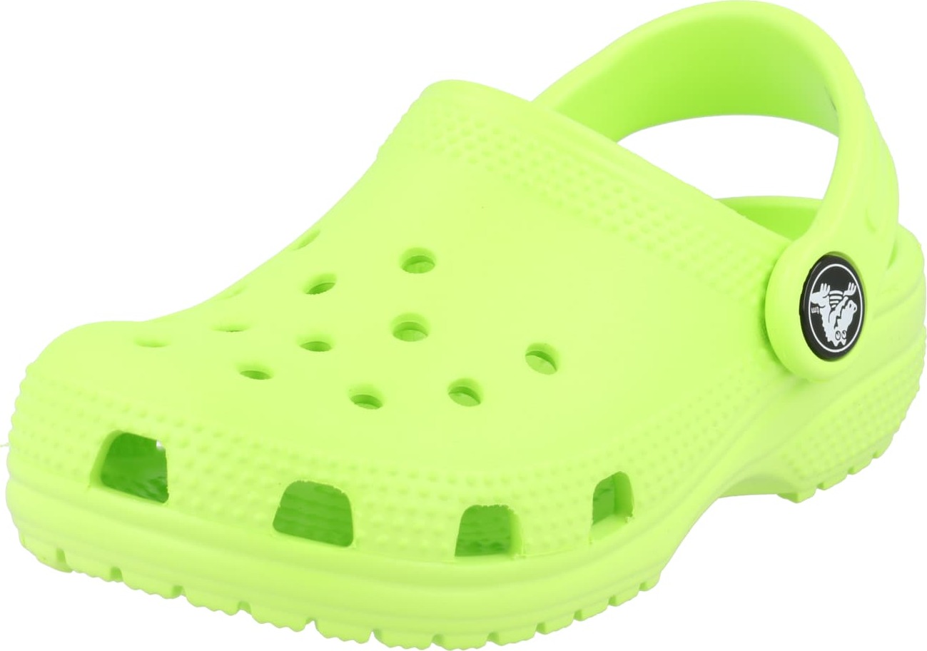 Otevřená obuv Crocs limetková