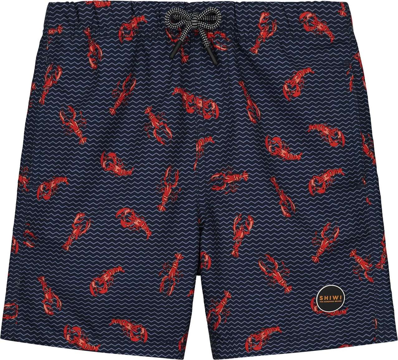 Plavecké šortky Shiwi tmavě modrá / červená