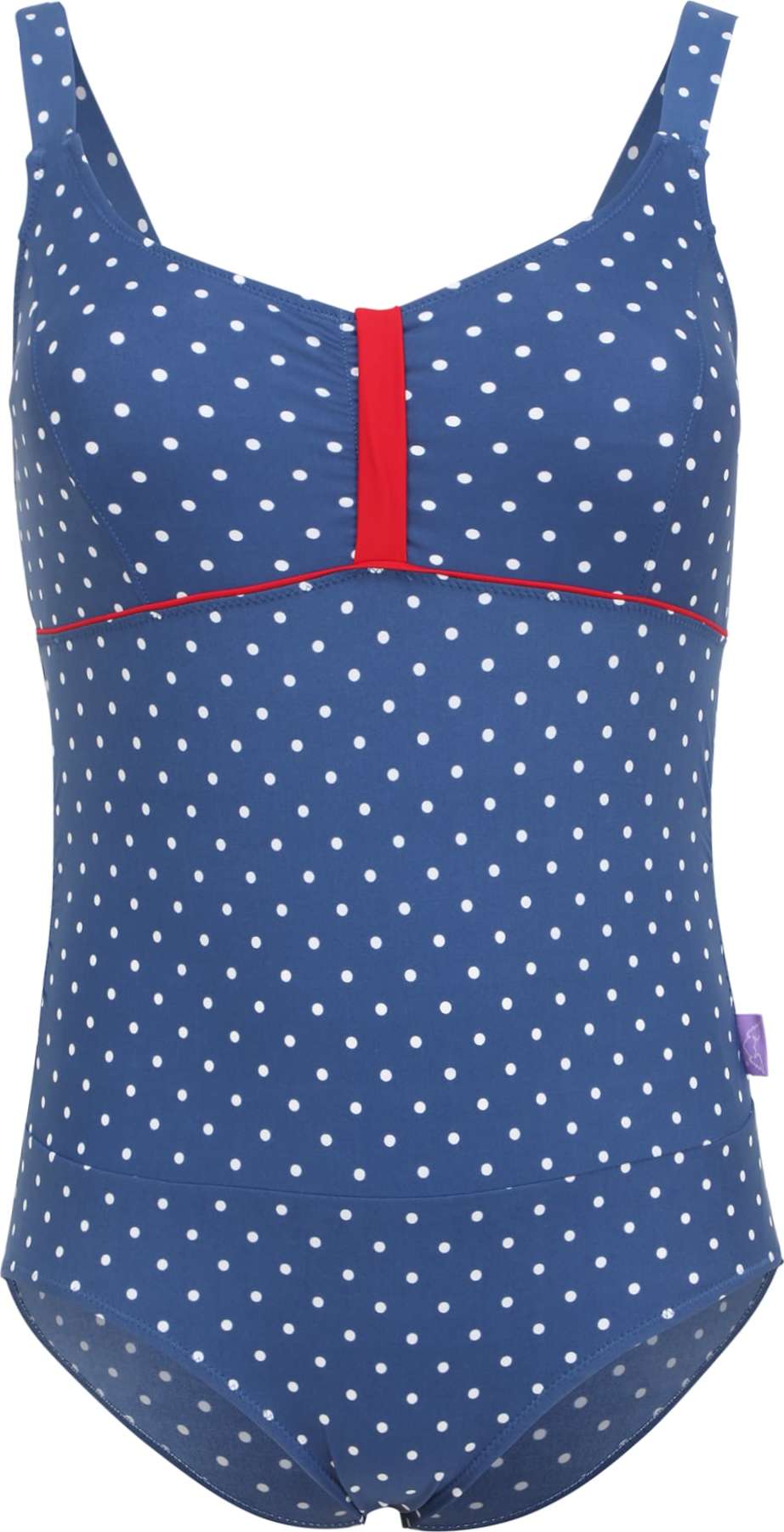 Plavky 'AIMEE' petit amour modrá / červená / bílá