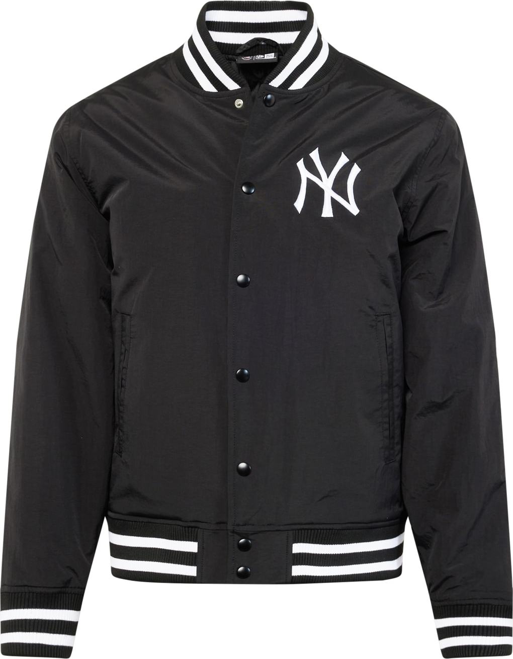 Přechodná bunda new era černá / bílá