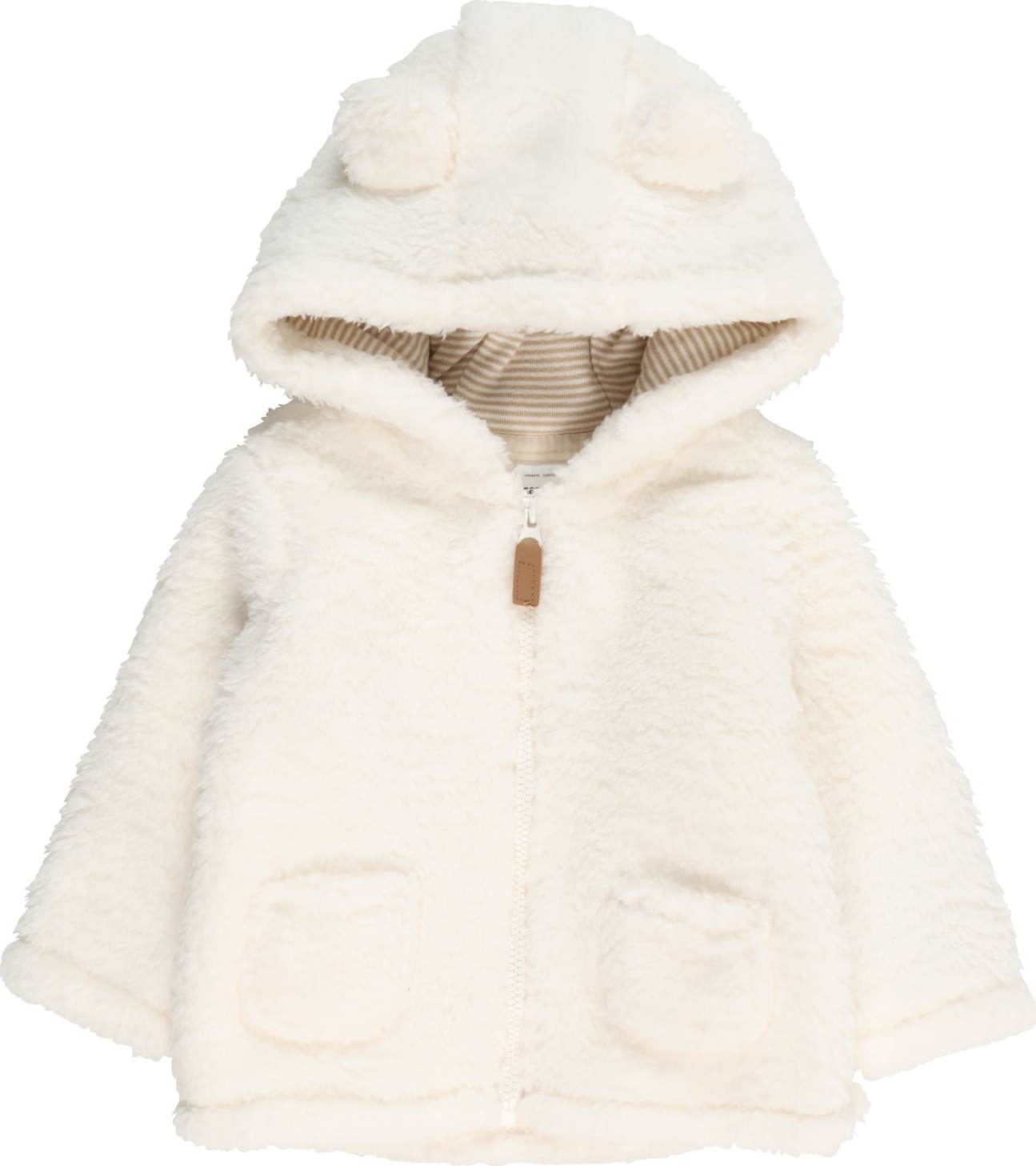 Přechodná bunda 'Cardi' Carter's bílá