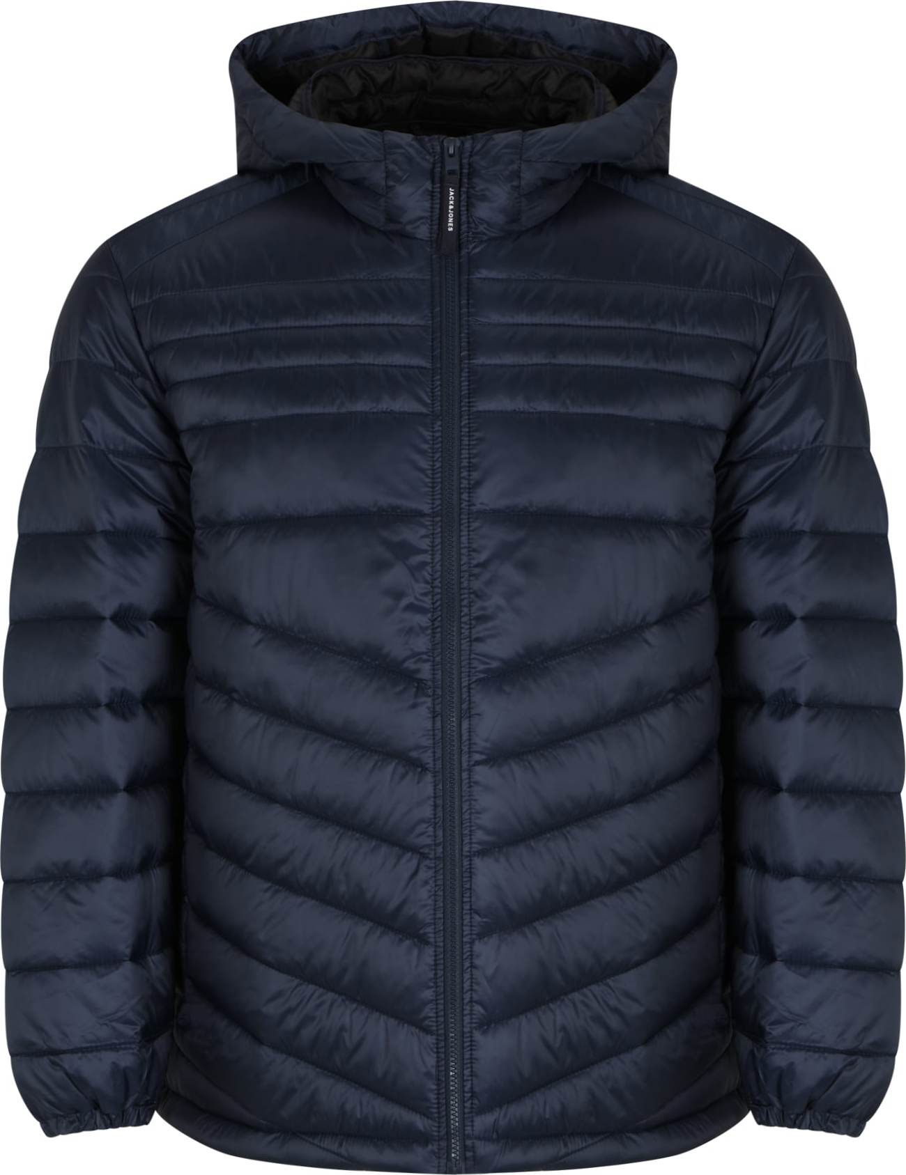 Přechodná bunda 'Hero' Jack & Jones Plus marine modrá / bílá