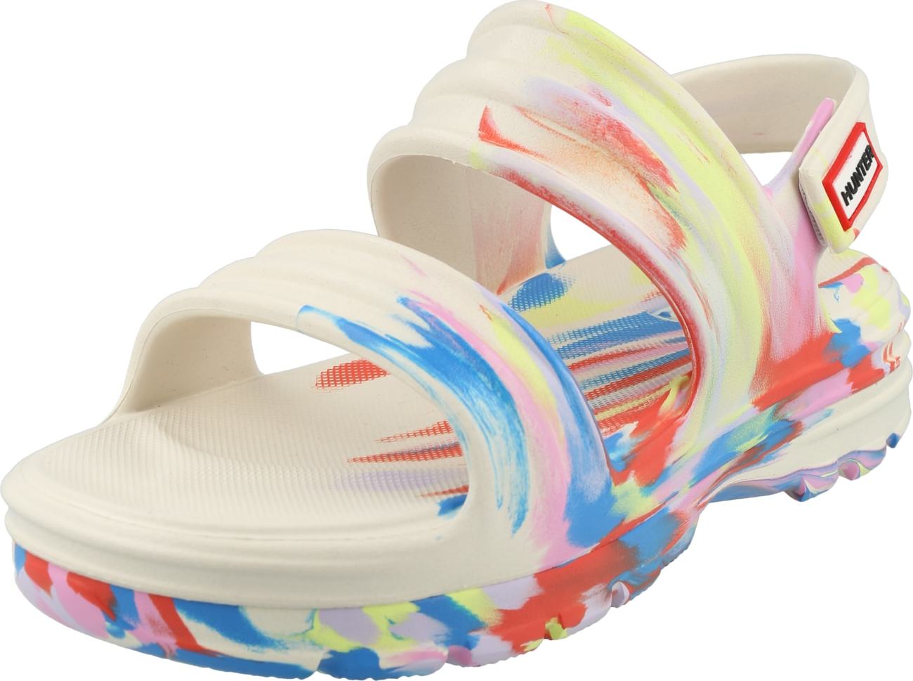 Sandály Hunter mix barev / bílá