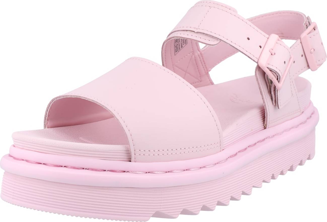 Sandály 'Voss' Dr. Martens světle růžová