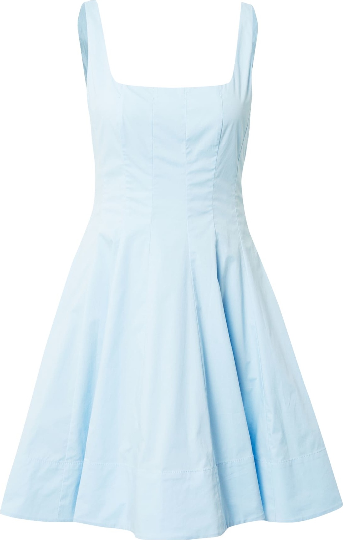 Šaty Staud světlemodrá