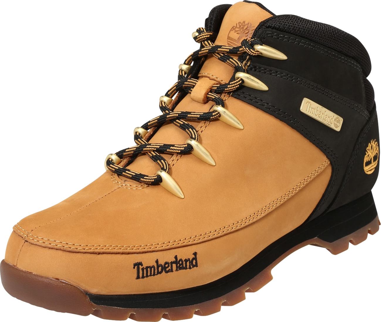 Šněrovací boty 'Euro Sprint Hiker' Timberland koňaková / černá
