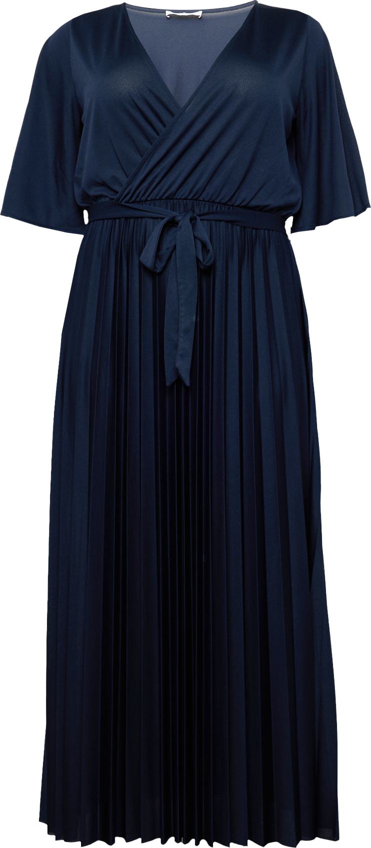 Společenské šaty 'Gemma' ABOUT YOU Curvy tmavě modrá