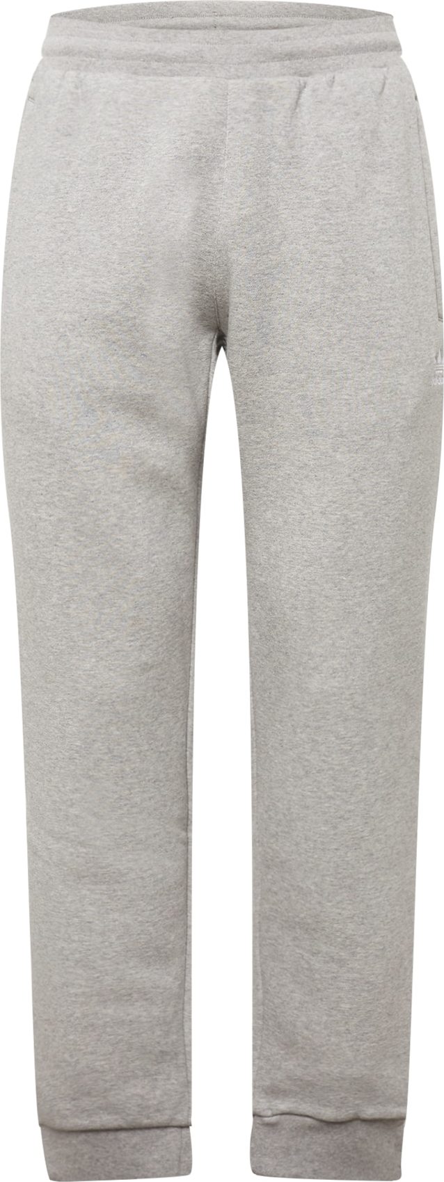 Kalhoty 'Trefoil Essentials' adidas Originals šedá
