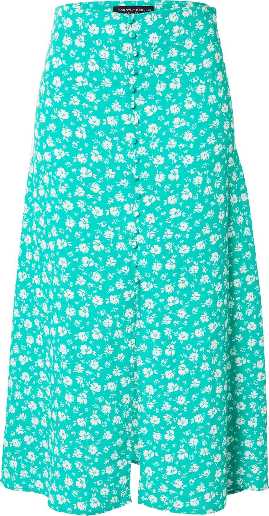 Sukně Dorothy Perkins nefritová / bílá