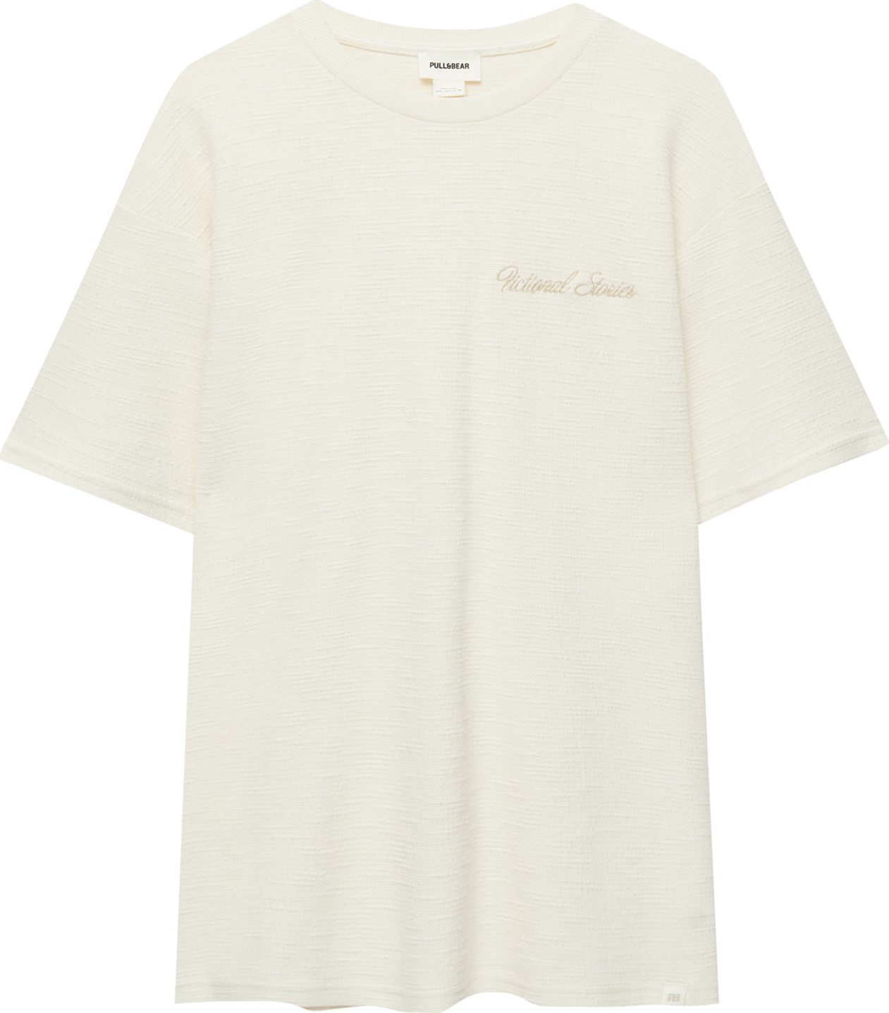 Tričko Pull&Bear režná