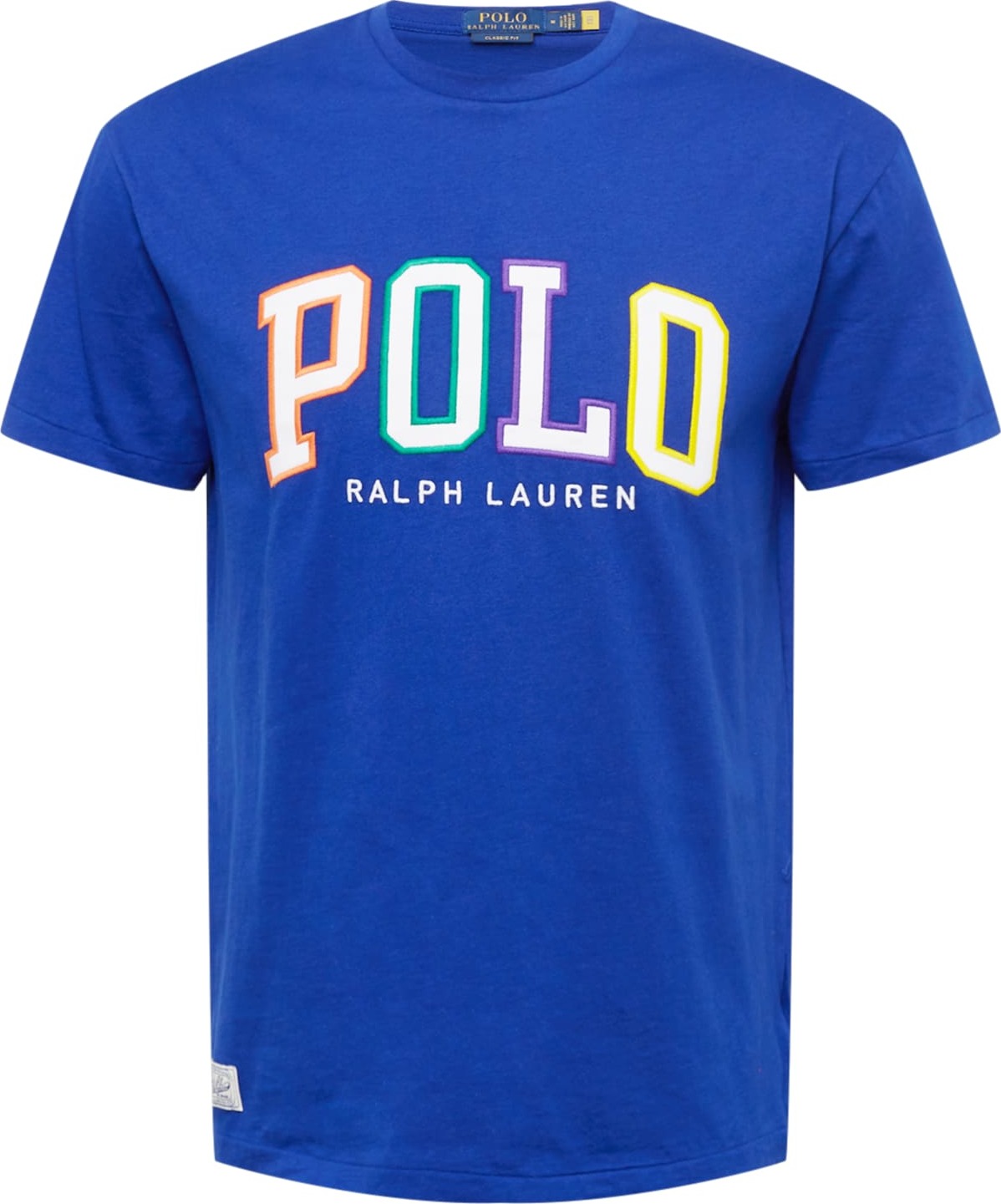 Tričko Polo Ralph Lauren královská modrá / světlemodrá / pastelově žlutá / bílá