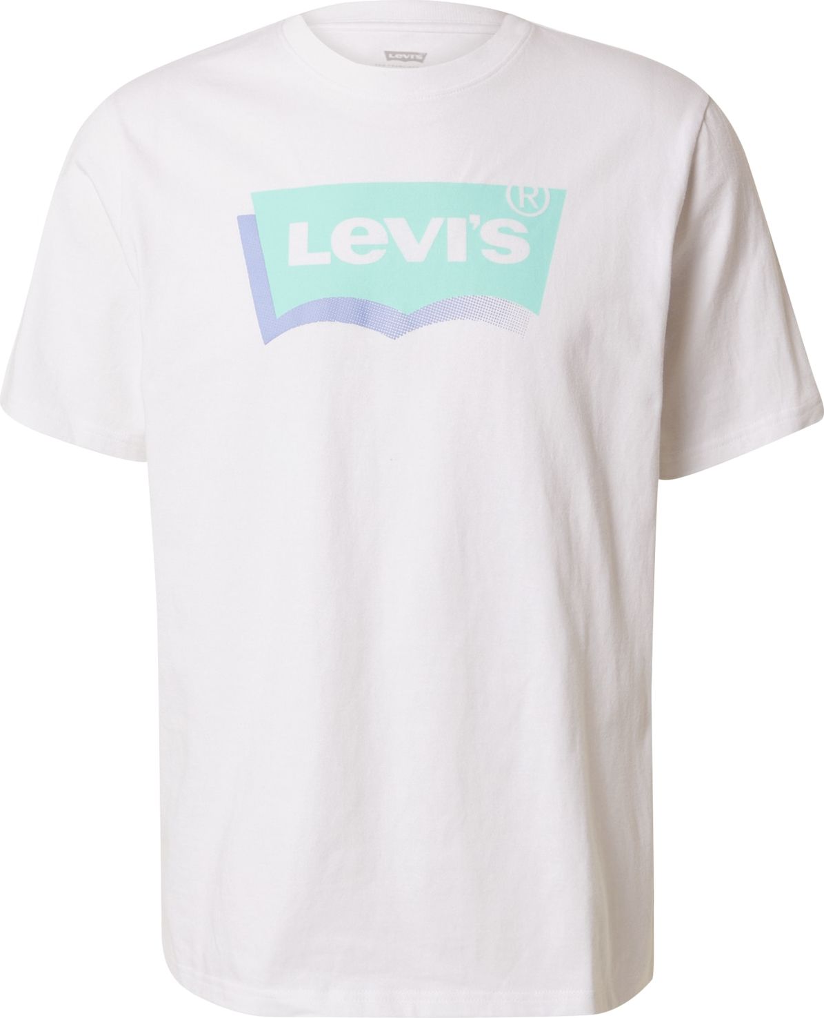 Tričko Levis tyrkysová / lenvandulová / bílá