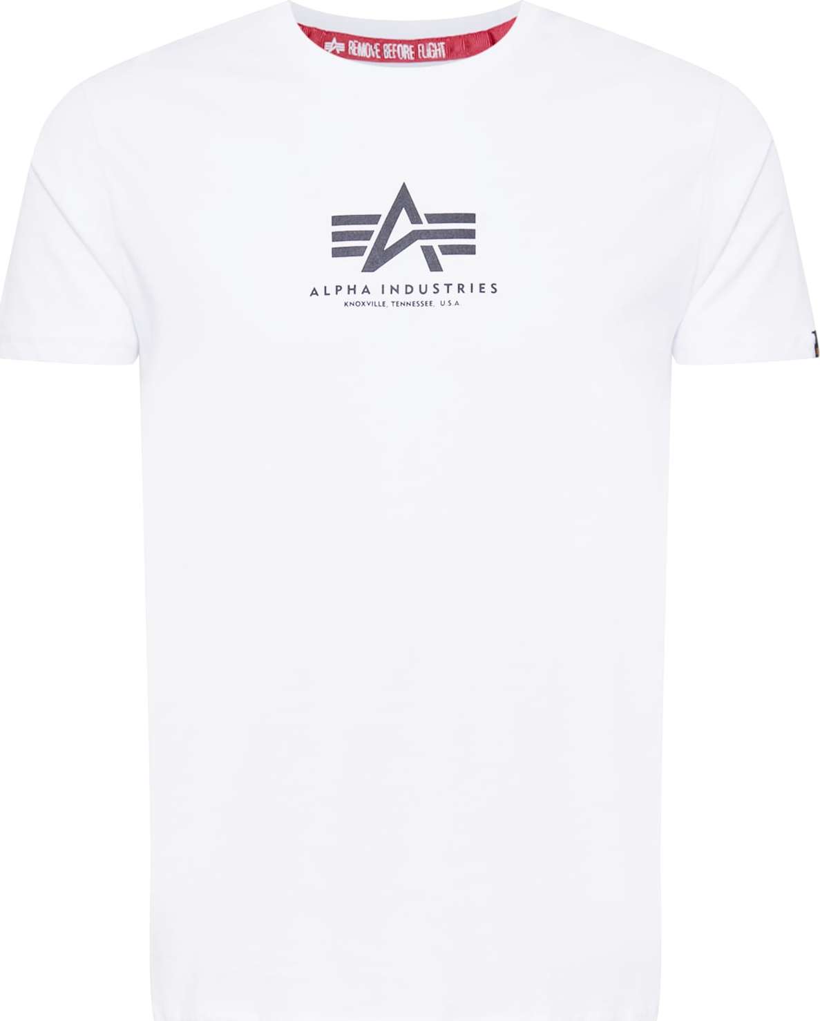 Tričko alpha industries černá / bílá